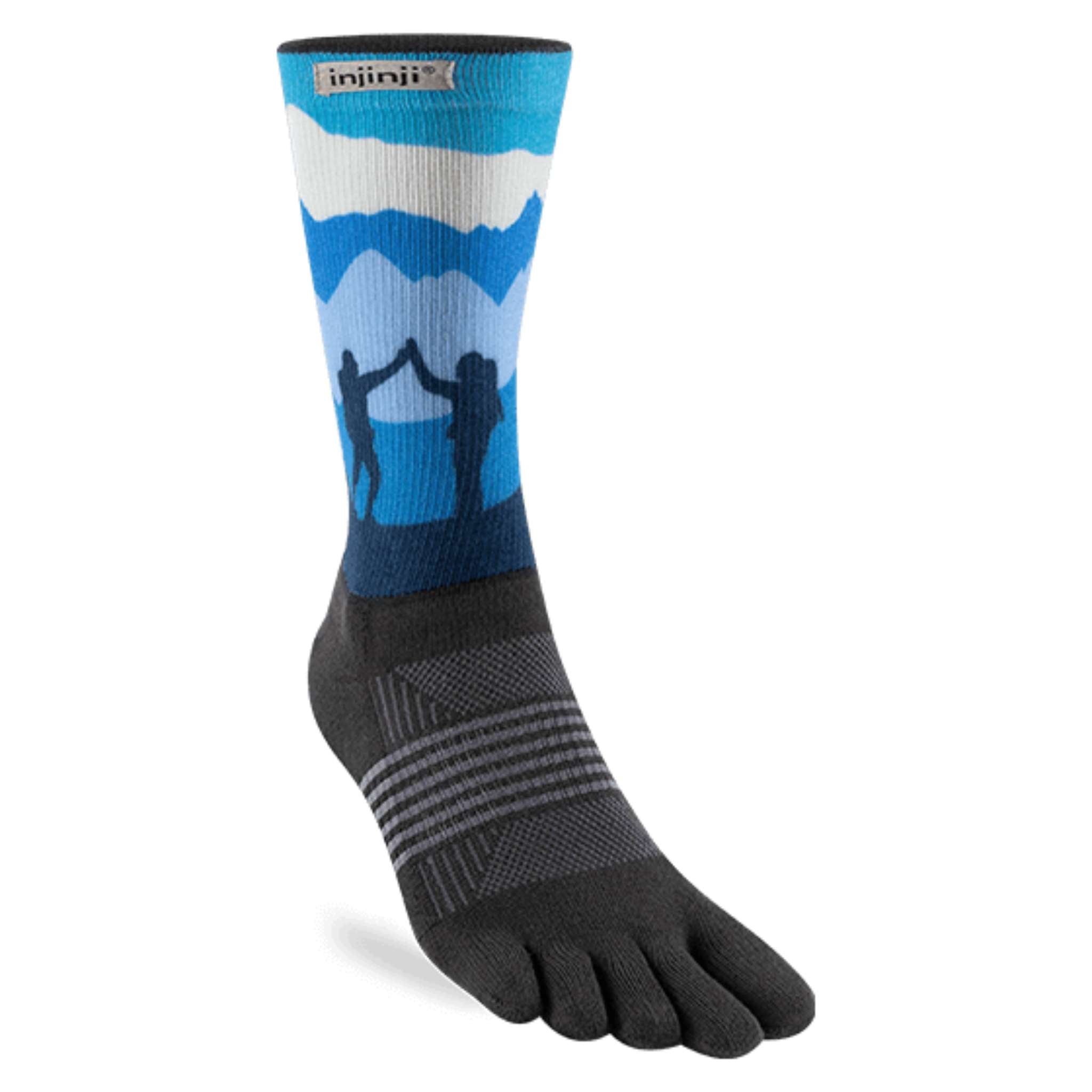 Injinji Trail midweight crew - Multi - Unisex 760172021752-C - Vous