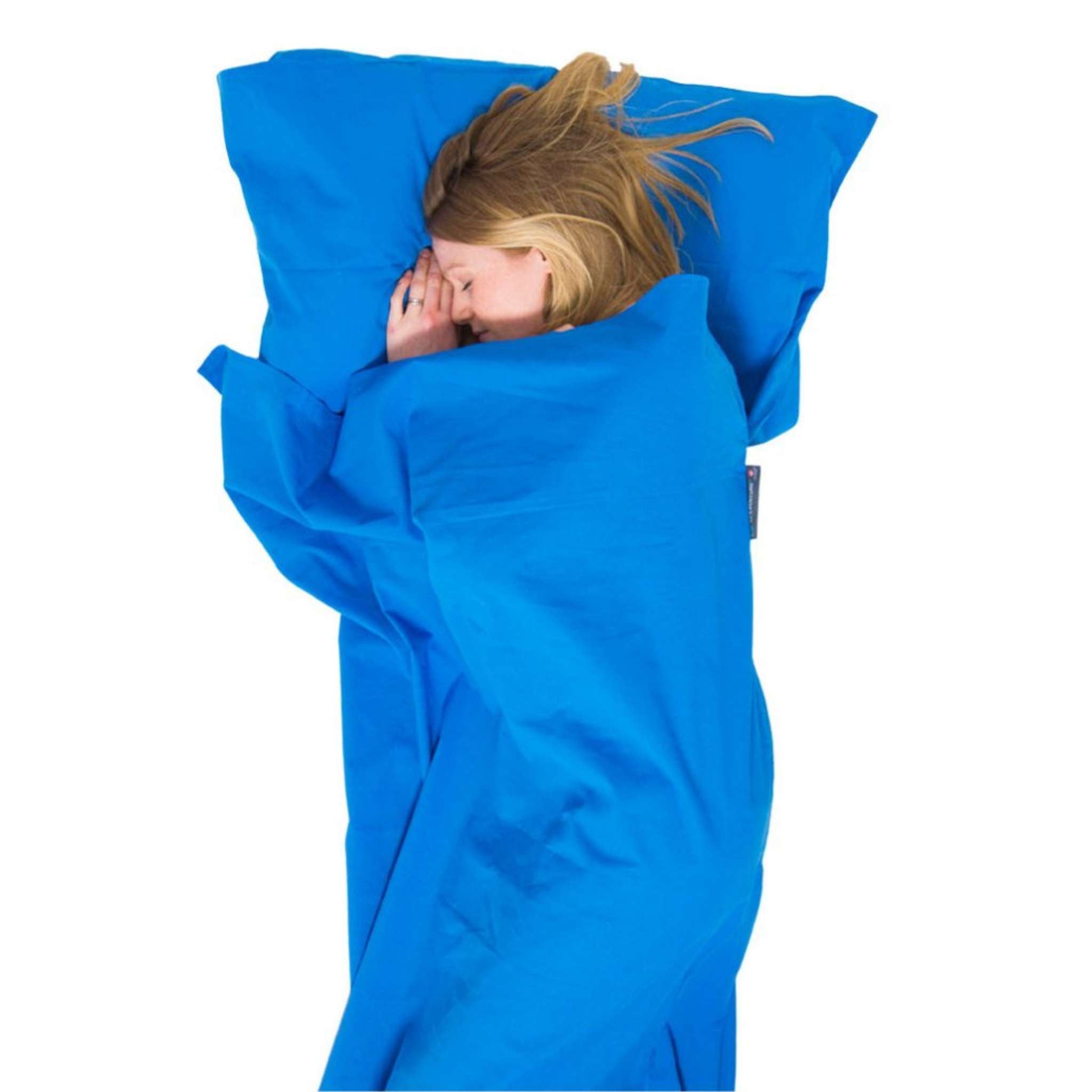 Lifeventure Cotton Sleeping Bag Liner Mummy Sleeping Bag Liner NZ Further Faster