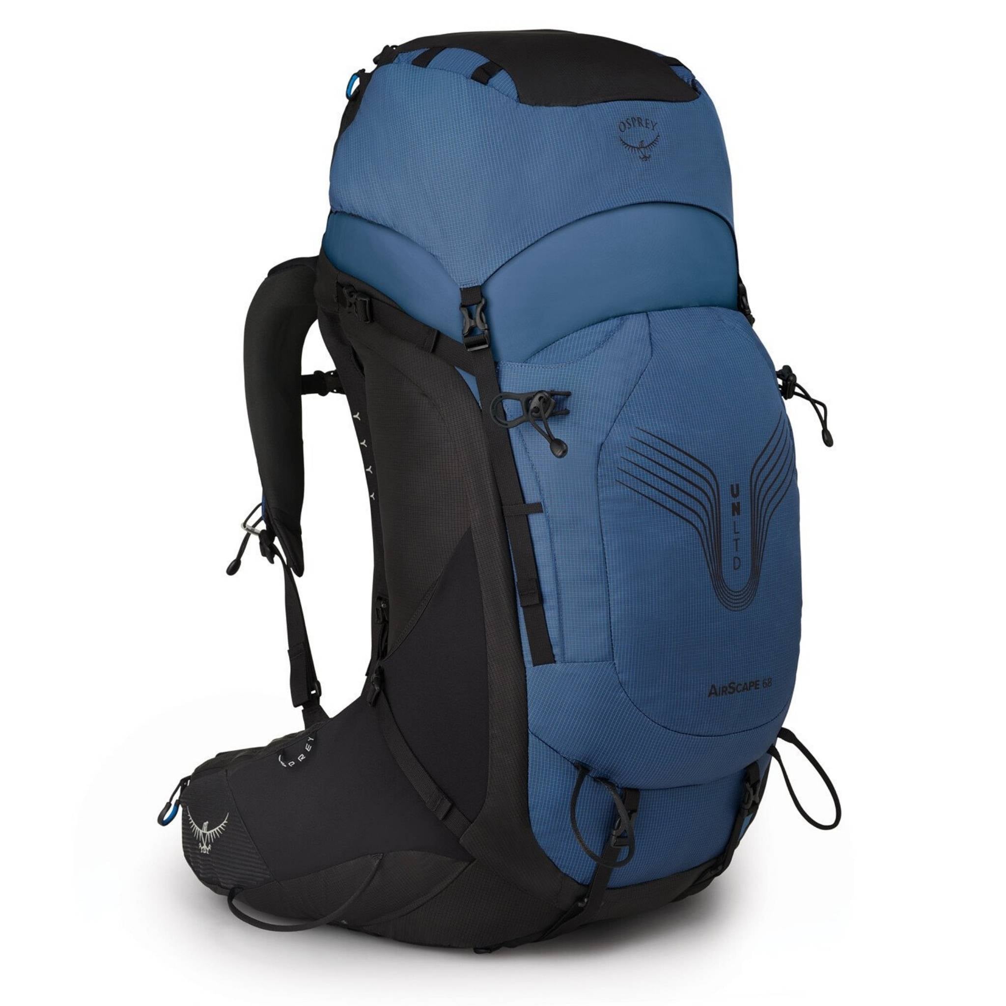 Osprey UNLTD AirScape 68 Backpack Mens MultiDay Tramping and