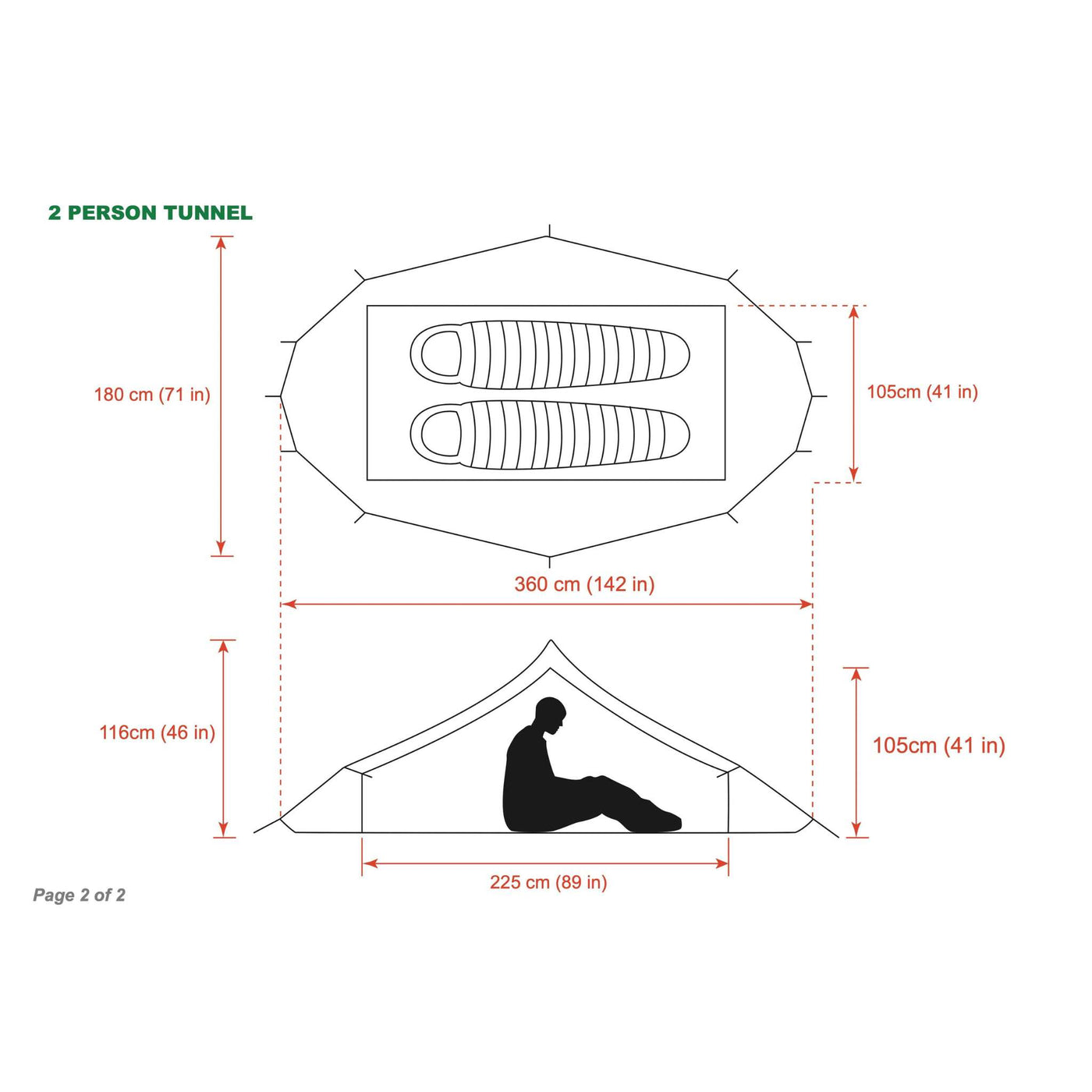 Aarn AT2 Tent NZ | Tent NZ | Further Faster Christchurch NZ