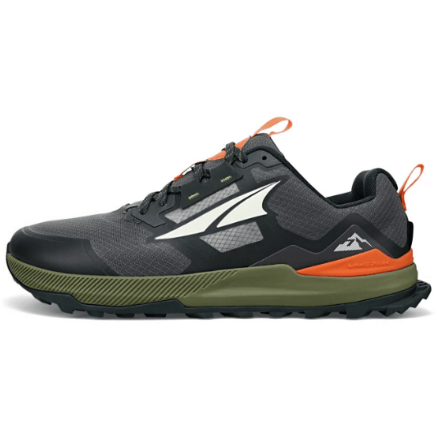 Altra Lone Peak 7.0 - Mens | Trail Running Shoes | Further Faster Christchurch NZ #black-grey