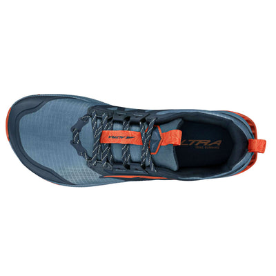Altra Lone Peak 8 - Mens | Trail Running Shoes | Further Faster Christchurch NZ | #blue-orange