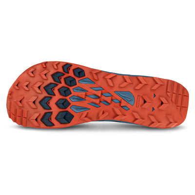 Altra Lone Peak 8 - Mens | Trail Running Shoes | Further Faster Christchurch NZ | #blue-orange