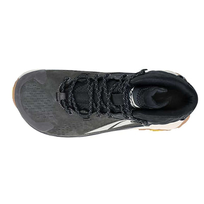 Altra Olympus 5.0 Hike Mid Gore-Tex - Womens | Womens Trail Running Shoes NZ | Further Faster Christchurch NZ #black-grey