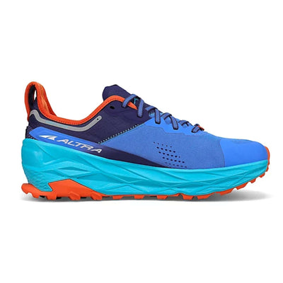 Altra Olympus 5.0 Mens | Trail Running Shoes | Further Faster Christchurch NZ #blue