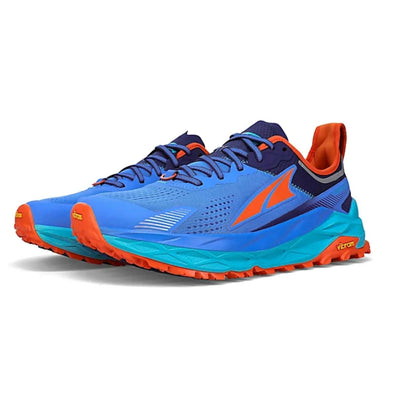 Altra Olympus 5.0 Mens | Trail Running Shoes | Further Faster Christchurch NZ #blue