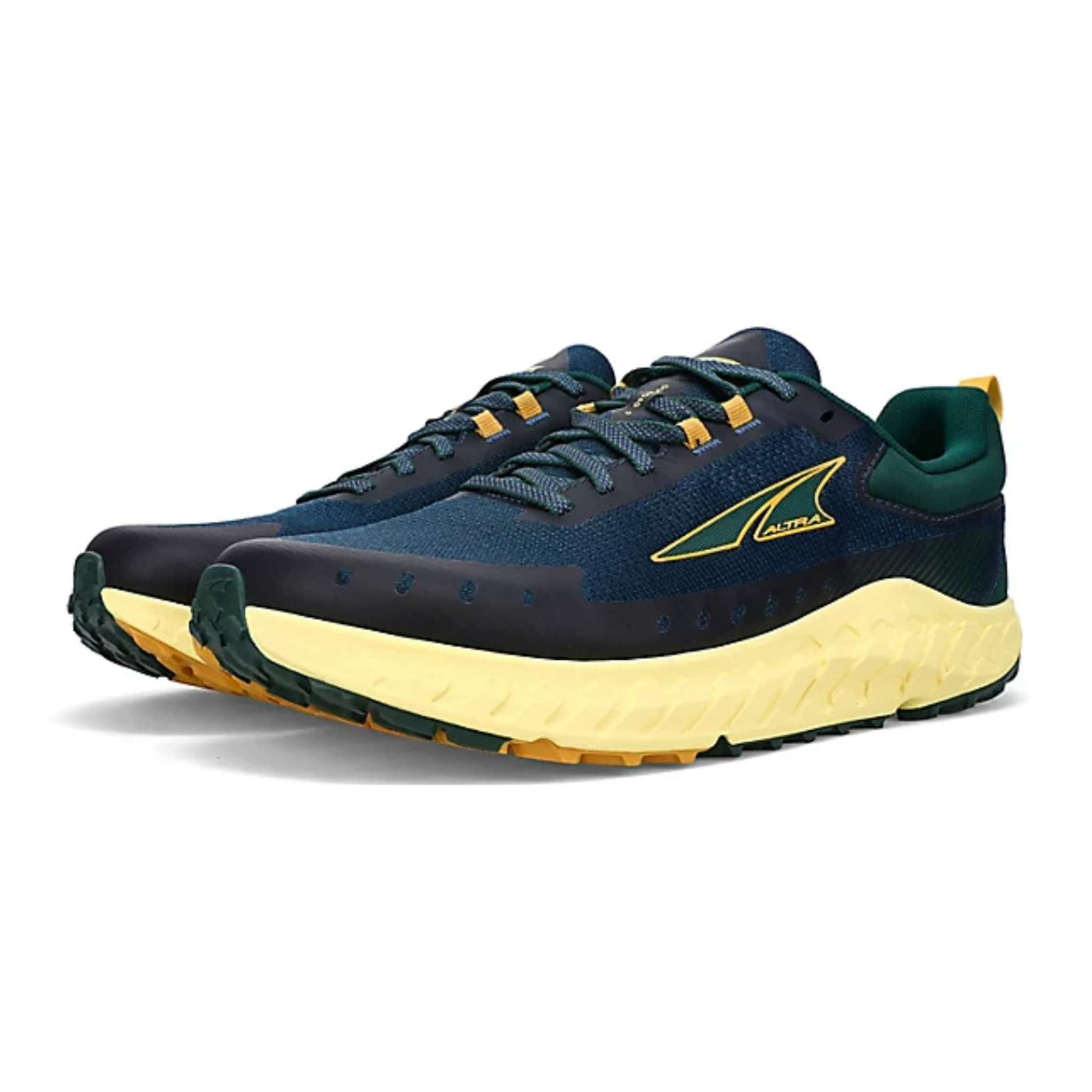 Altra Outroad 2 - Mens | Trail Running Shoes | Further Faster Christchurch NZ #blue-yellow