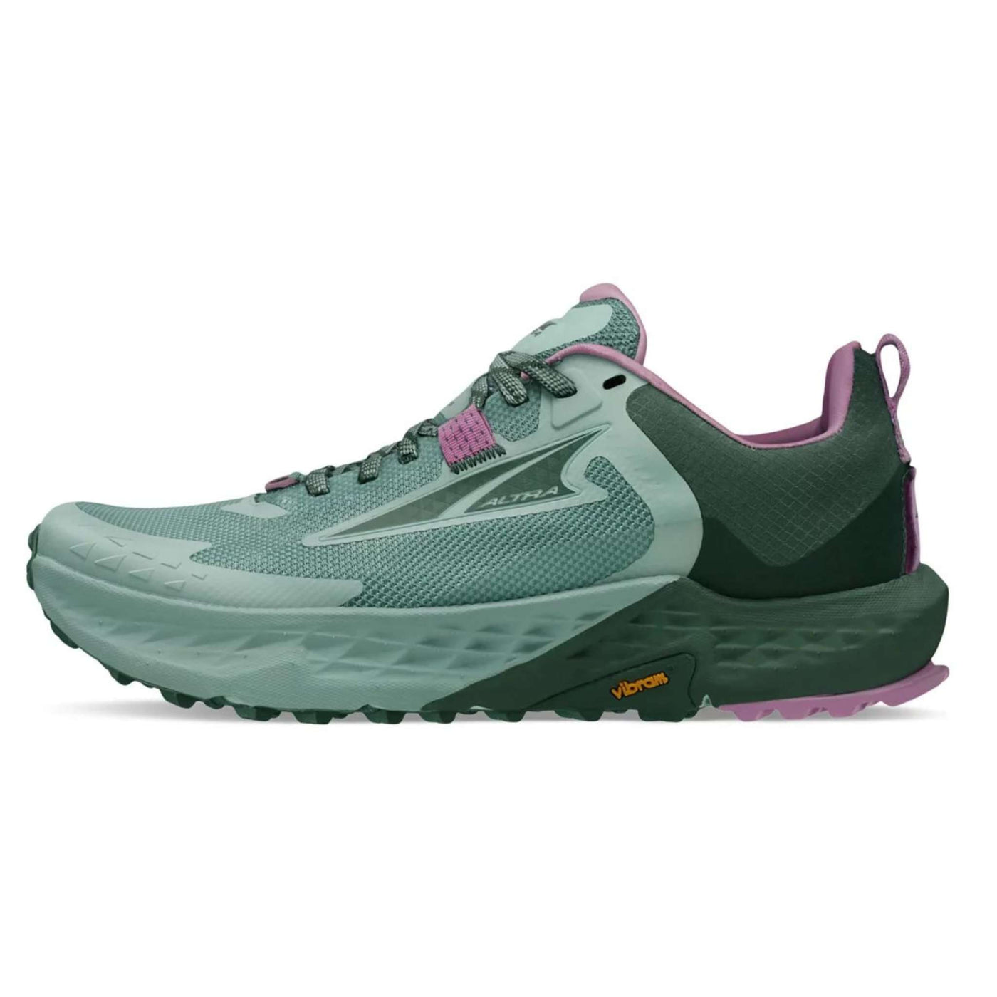 Altra Timp 5 - Womens | Trail Running Shoes | Further Faster Christchurch NZ | #macaw-green-deep-forest