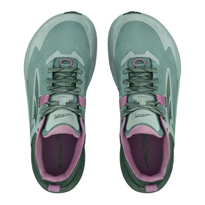 Altra Timp 5 - Womens | Trail Running Shoes | Further Faster Christchurch NZ | #macaw-green-deep-forest