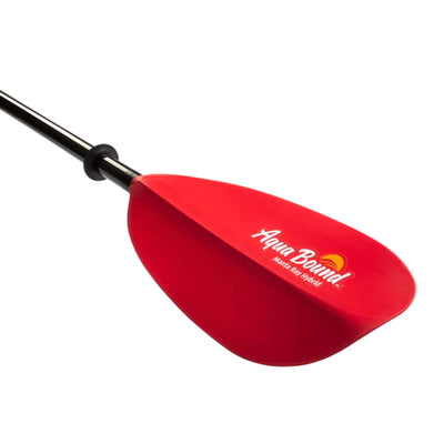 Aqua Bound Manta Ray Hybrid Versa - Lok - 2pc Paddle NZ | Kayaking Paddles NZ | Further Faster Christchurch NZ #sunset-red