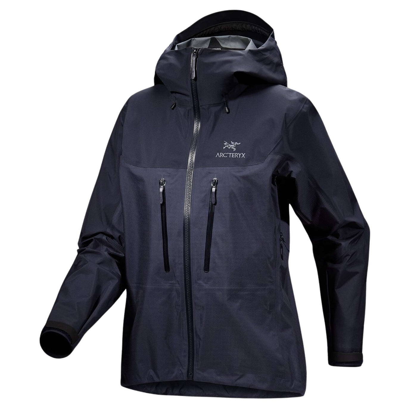 Arc'teryx Alpha Jacket - Womens | Womens Softshell Jackets | Further Faster Christchurch NZ | #black-sapphire