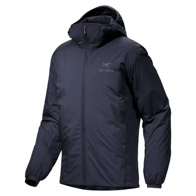 Arc'teryx Atom Hoody - Mens | Men's Down Insulated Jacket | Further Faster Christchurch NZ | #black-sapphire