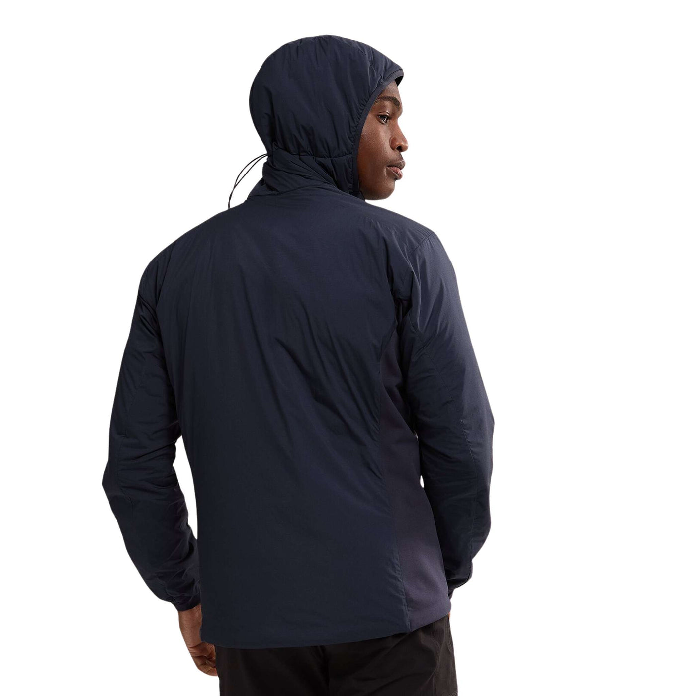 Arc'teryx Atom Hoody - Mens | Men's Down Insulated Jacket | Further Faster Christchurch NZ | #black-sapphire