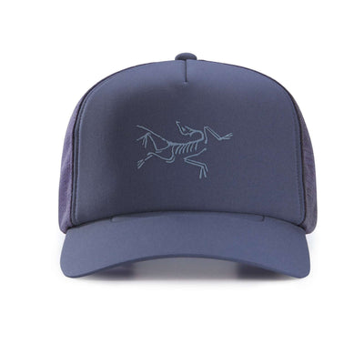 Arc'teryx Bird Curved Brim Trucker Hat | Headwear NZ | Clothing Accessories | Further Faster Christchurch NZ | #black-sapphire