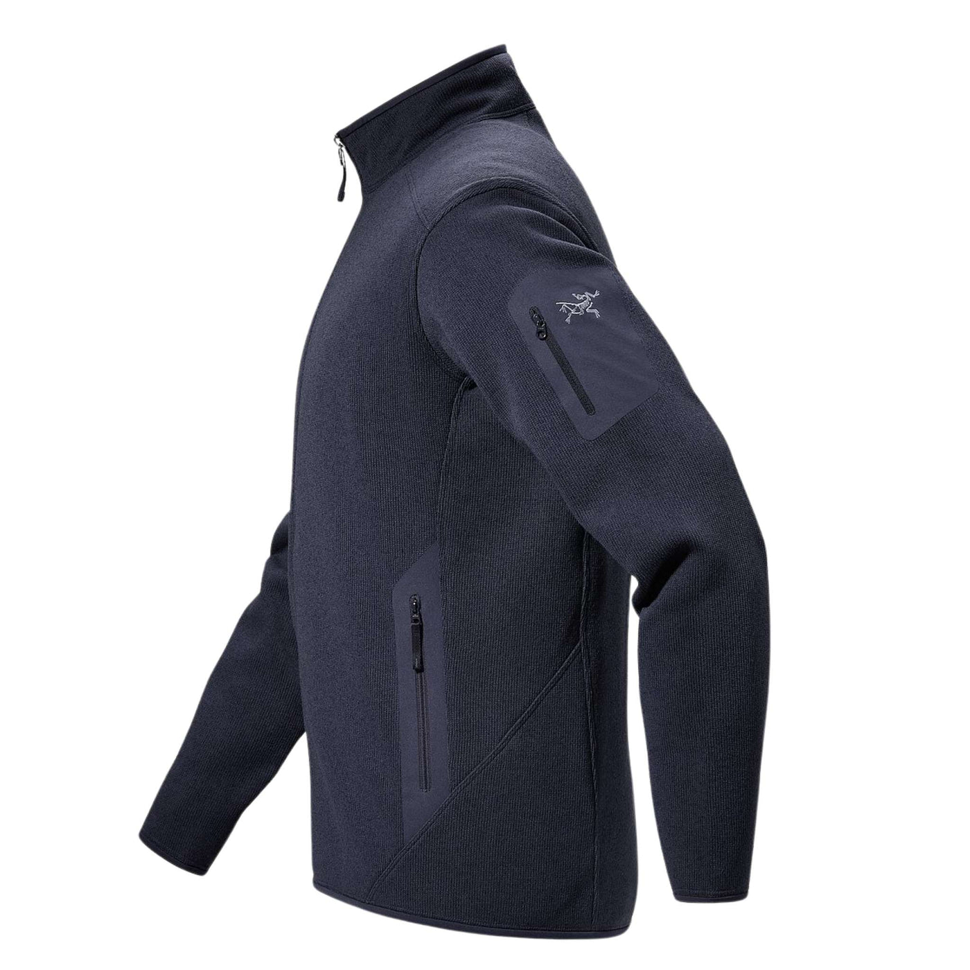 Arc'teryx Covert Cardigan - Mens | Men's Softshell and Fleece| Further Faster Christchurch NZ | #black-sapphire-heather