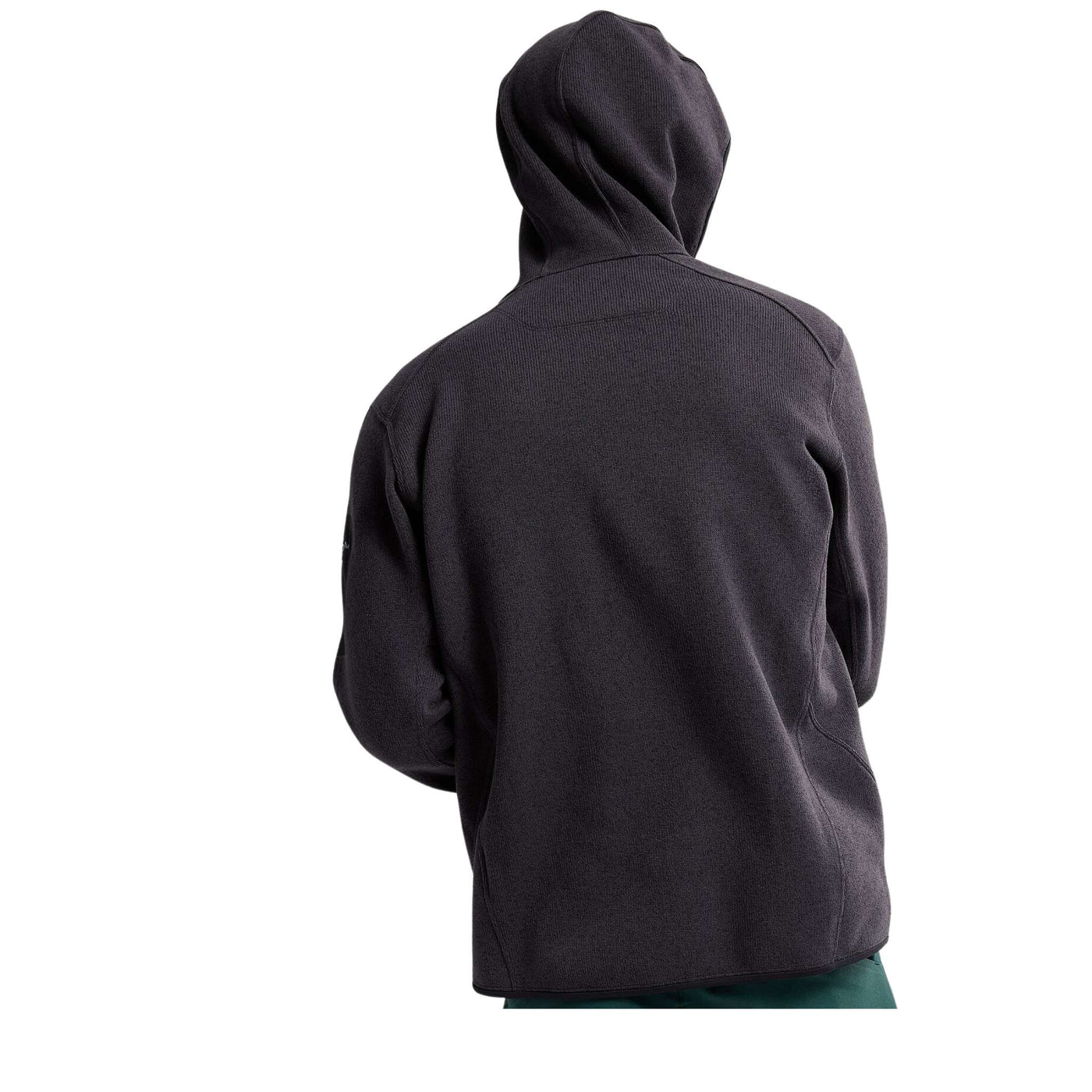 Arc'teryx Covert Hoody - Mens | Men's Softshell and Fleece Hooded Jacket | Further Faster Christchurch NZ | #black-heather-II