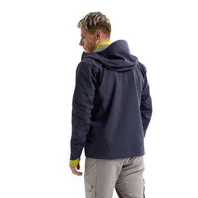 Arc'teryx Gamma MX Hoody - Mens | Men's Softshell and Fleece Jackets | Further Faster Christchurch NZ | #black-sapphire