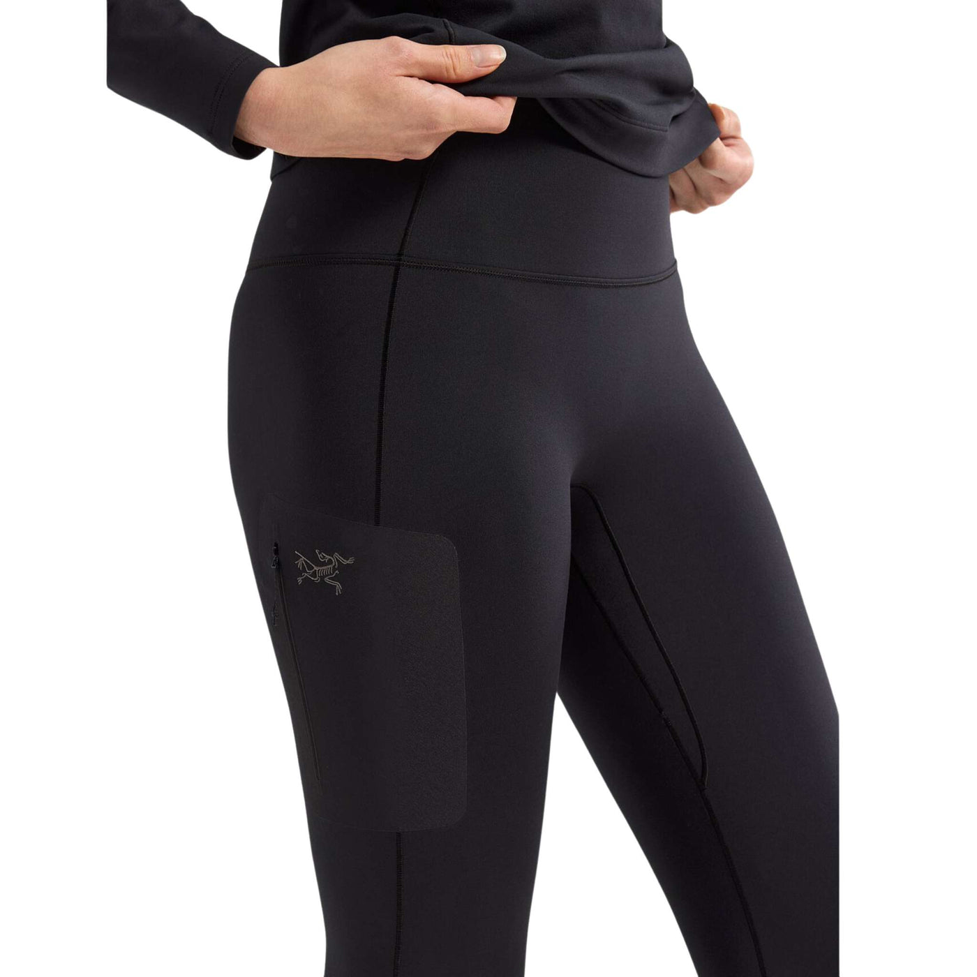 Arc'teryx Rho Bottom - Womens | Womens Baselayer | Further Faster Christchurch NZ | #black