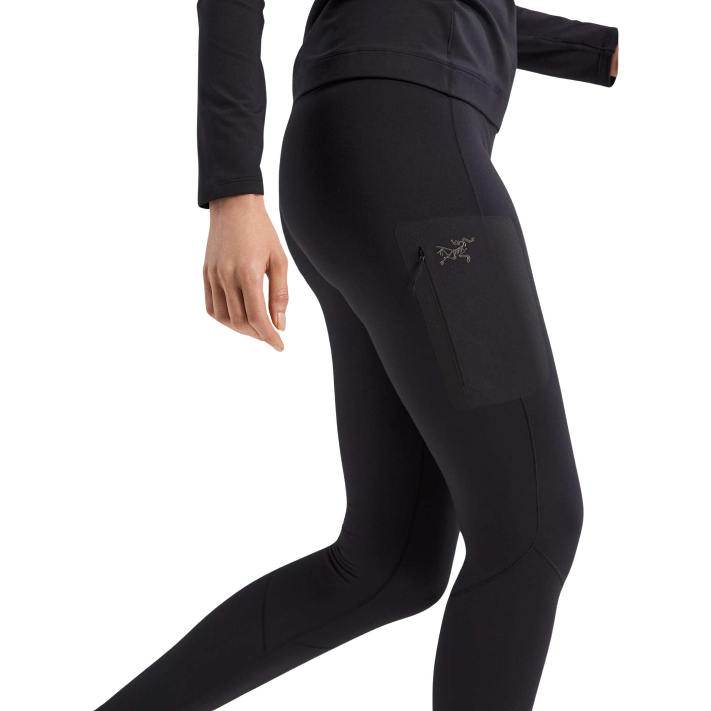 Arc'teryx Rho Bottom - Womens | Womens Baselayer | Further Faster Christchurch NZ | #black