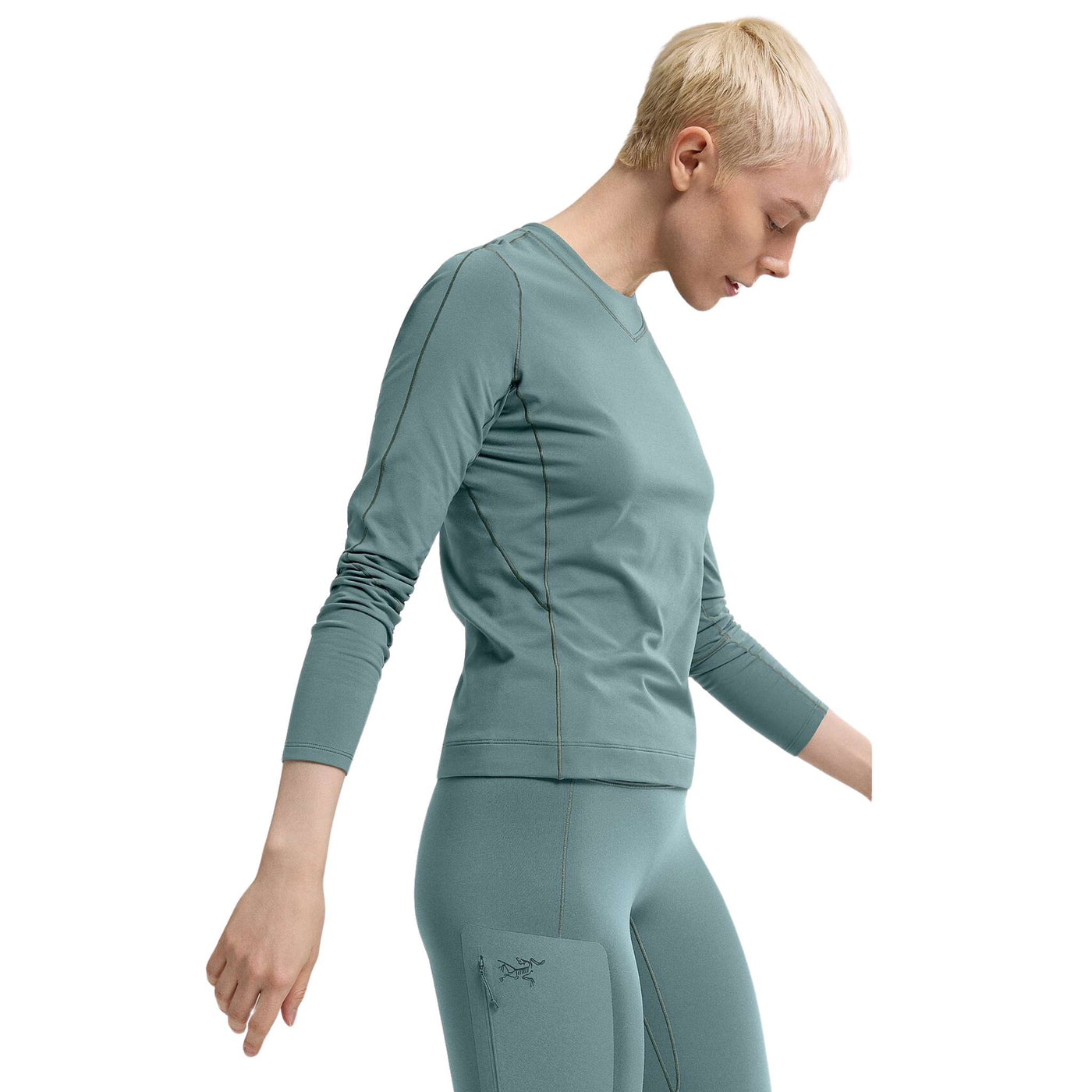 Arc'teryx Rho Long Sleeve Crew - Womens | Womens Baselayer Clothing | Further Faster Christchurch NZ | #boxcar