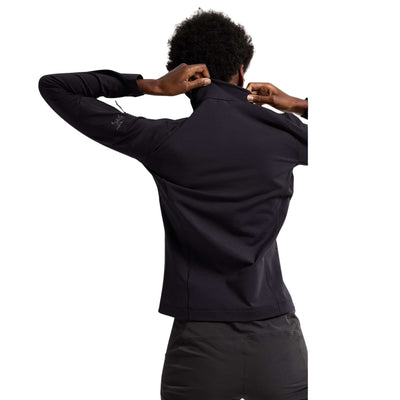 Arc'teryx Rho Zip Neck - Womens | Women's Baselayer Clothing | Further Faster Christchurch NZ | #black