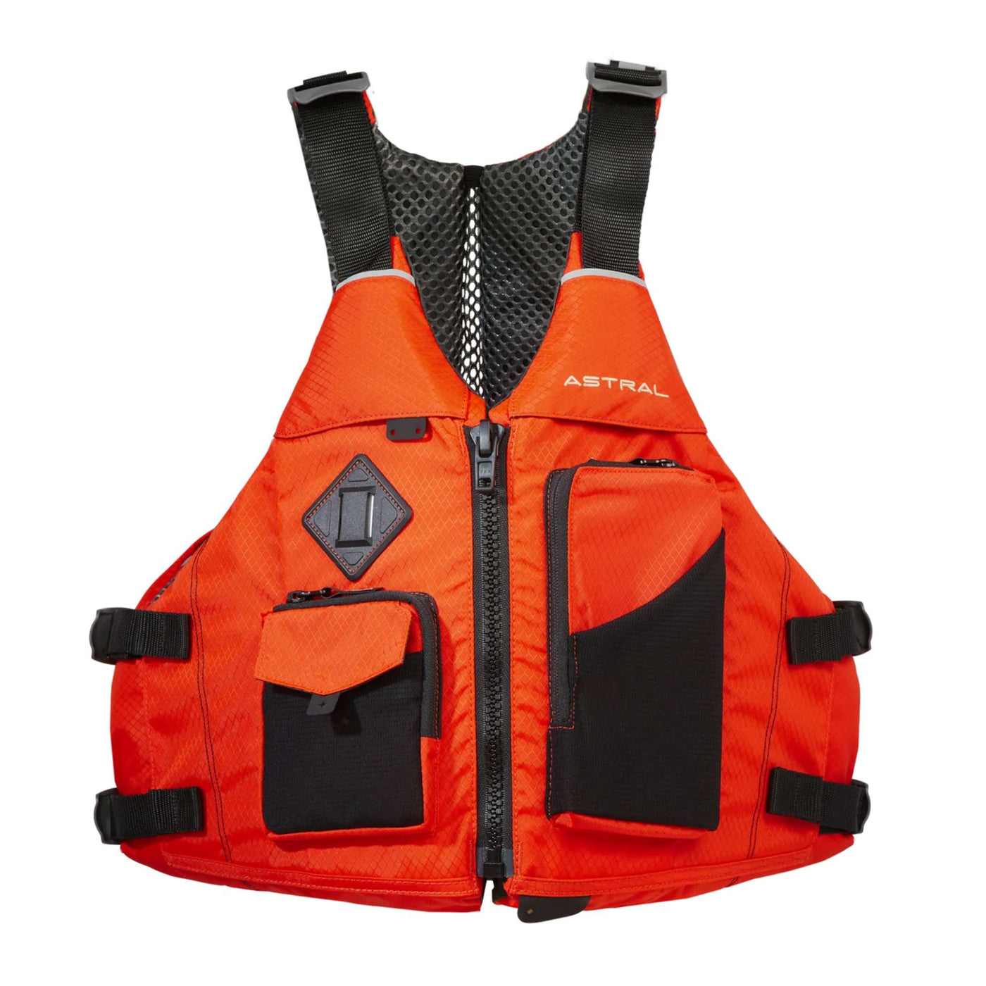 Astral E-Ronny PFD - Mens | Fishing Life Vest | Further Faster Christchurch NZ #fire-orange