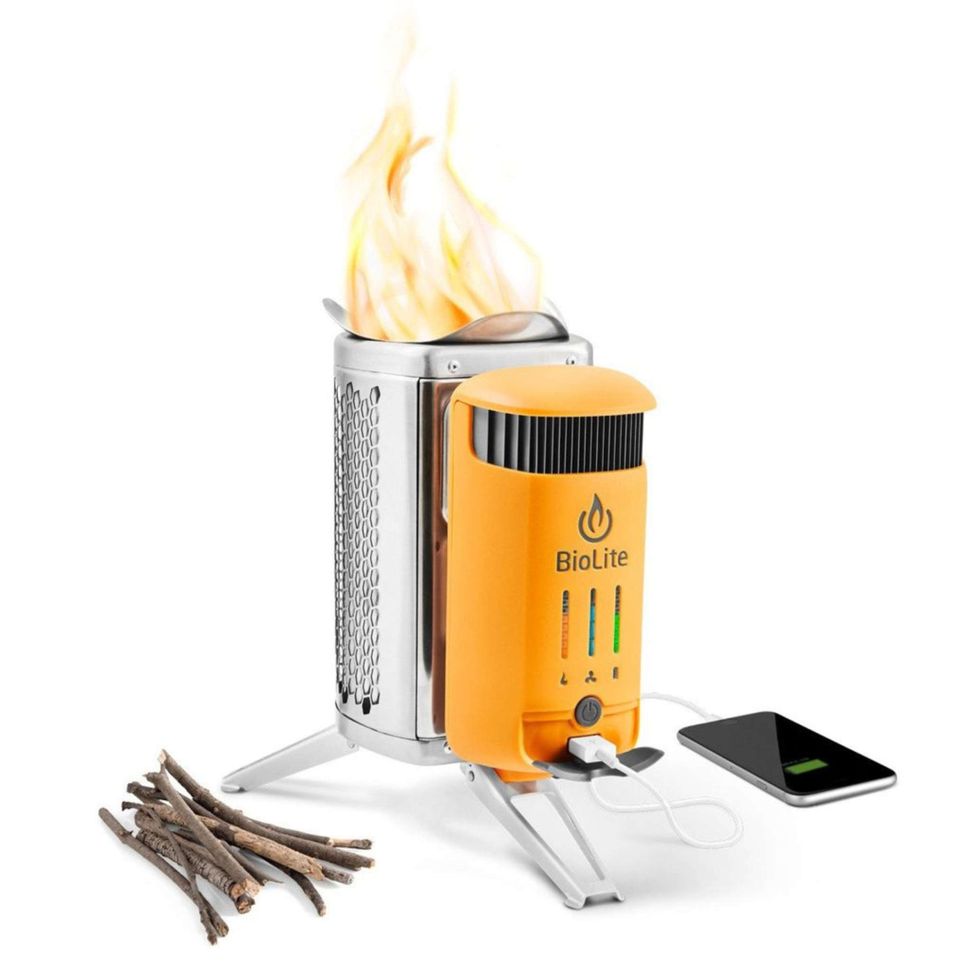 BioLite Camp Stove 2 + | Portable Camp Fire and Charger NZ | BioLite NZ | Further Faster Christchurch NZ