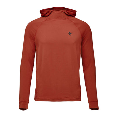 Black Diamond Alpenglow Hoody - Mens | Alpine Jacket | Further Faster Christchurch NZ | #burnt-sienna