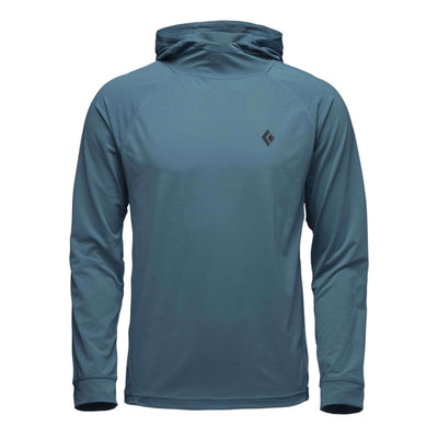 Black Diamond Alpenglow Hoody - Mens | Alpine Jacket | Further Faster Christchurch NZ | #creek-blue