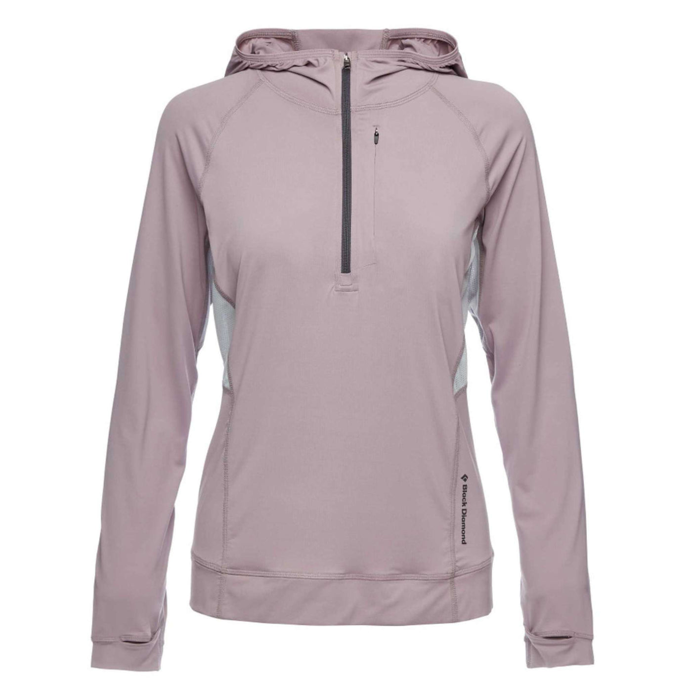 Black Diamond Alpenglow Pro Hoody - Womens | Women's Softshell And Fleece | Further Faster Christchurch NZ #wood-violet