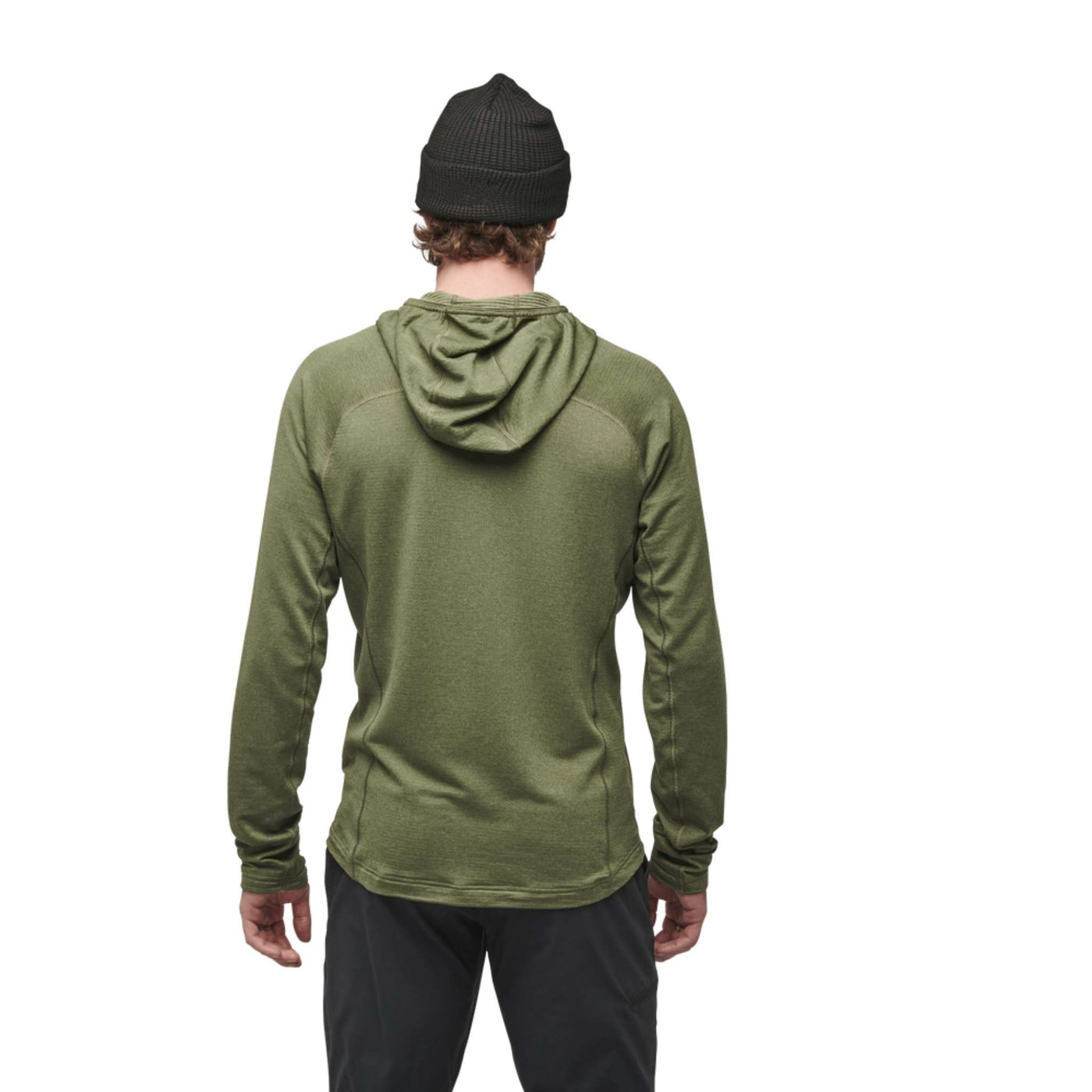 Black Diamond Coefficient LT Hybrid Hoody - Mens | Men's Softshell And Fleece | Further Faster Christchurch NZ #tundra-black