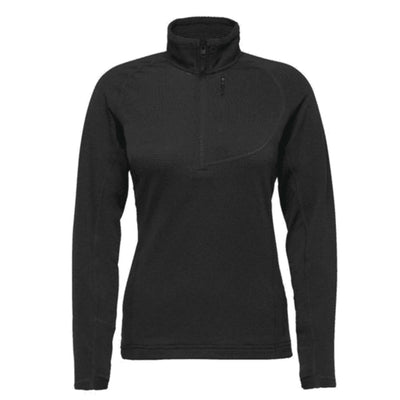 Black Diamond Coefficient LT Quarter Zip Pullover - Womens | Women's Softshell And Fleece | Further Faster Christchurch NZ #black