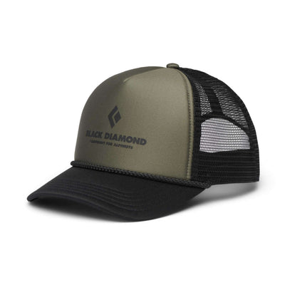 Black Diamond Flat Bill Trucker Hat | Trucker Cap | Further Faster Christchurch NZ | #tundra-black