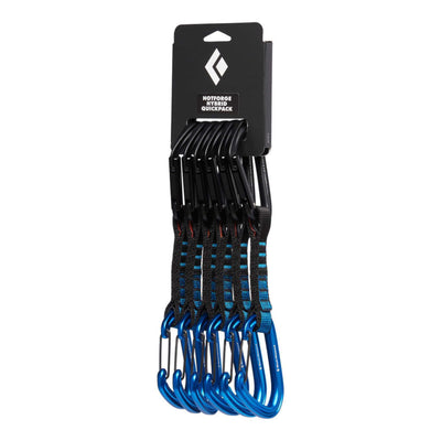 Black Diamond Hotforge Hybrid Quickpack | Rock Climbing Quickdraws | Further Faster Christchurch NZ #blue