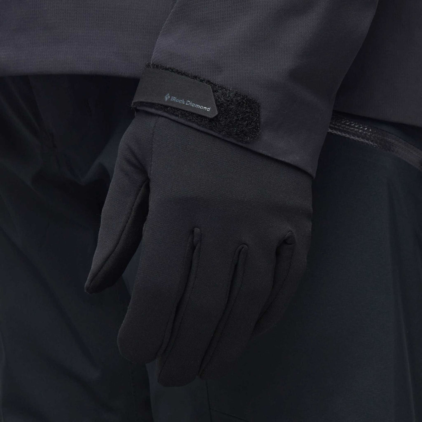 Black Diamond Lightweight Screentap Glove | Gloves and Mitts | Further Faster Christchurch NZ | #black
