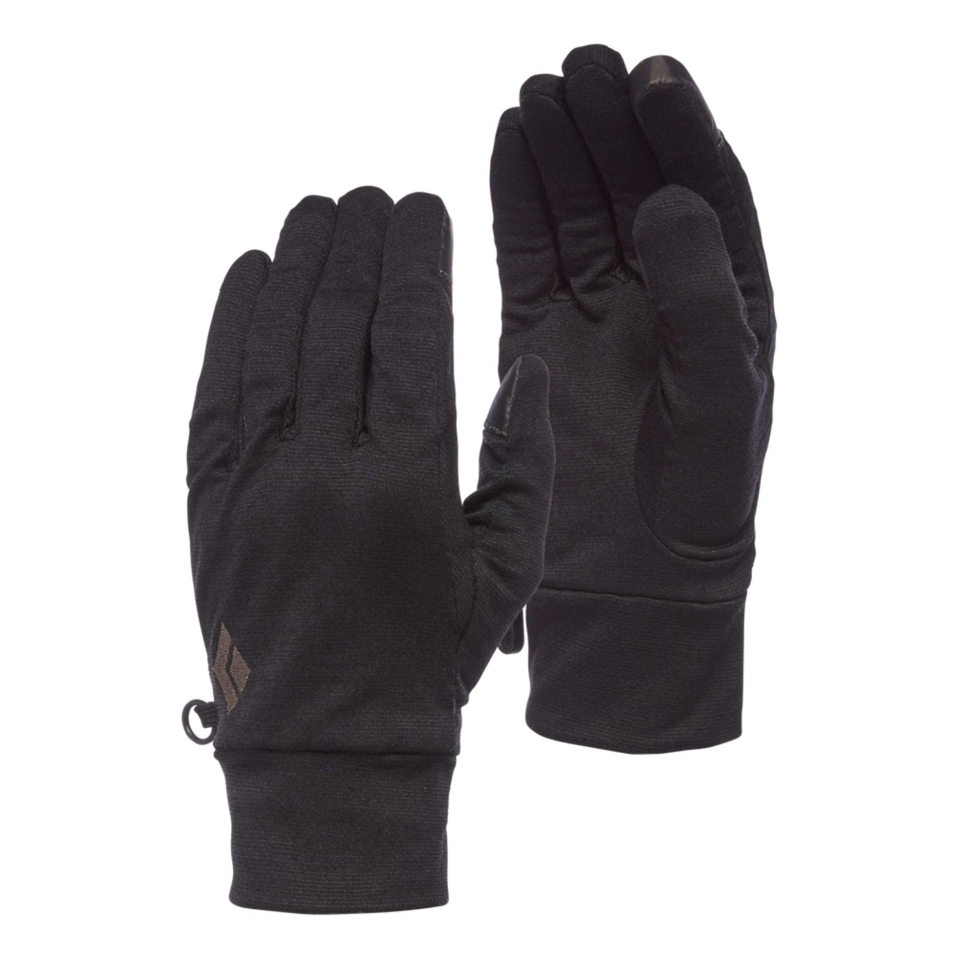 Black Diamond Lightweight Wooltech Gloves | Lightweight Gloves | Further Faster Christchurch NZ #anthracite-bd