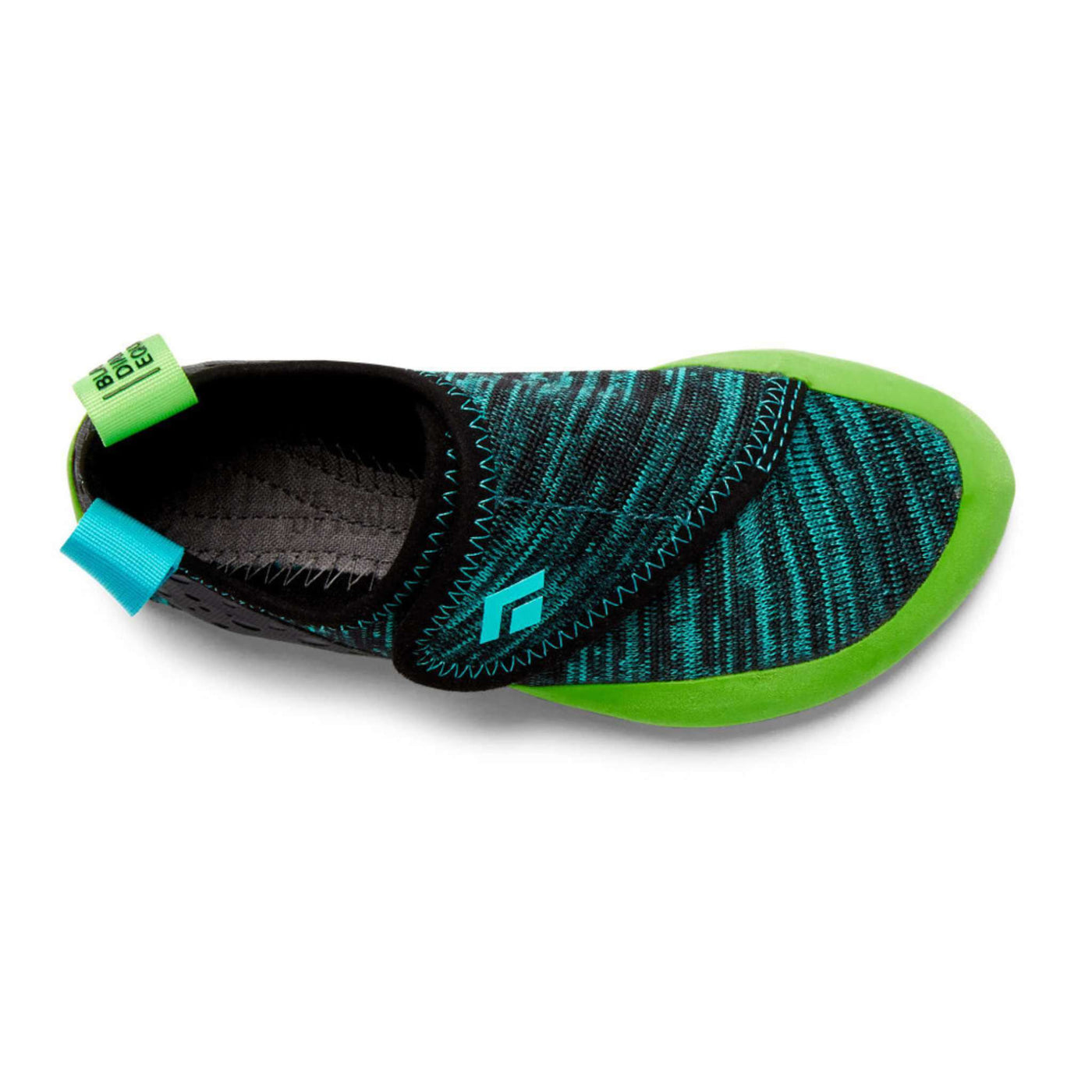 Black Diamond Momentum Climbing Shoes - Kids | Climbing Shoes | Further Faster Christchurch NZ | #envy-green