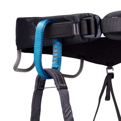 Black Diamond Momentum Harness - Mens | Climbing Harness NZ | Further Faster Christchurch NZ | #anthracite