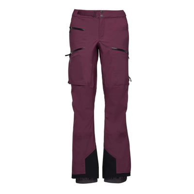 Black Diamond Recon LT Pants - Womens | Backcountry Ski and Snowboard Pants | Further Faster Christchurch NZ | #blackberry