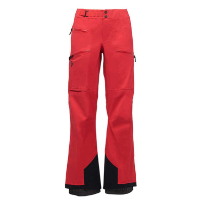 Black Diamond Recon LT Pants - Womens | Backcountry Ski and Snowboard Pants | Further Faster Christchurch NZ | #coral-red