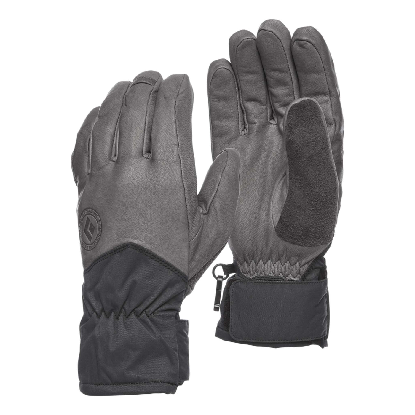 Black Diamond Tour Gloves | Backcountry Leather Gloves NZ | Black COuntry NZ | Further Faster Christchurch NZ #ash
