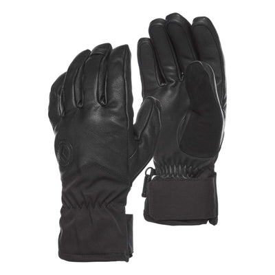 Black Diamond Tour Gloves | Backcountry Leather Gloves NZ | Black COuntry NZ | Further Faster Christchurch NZ #black