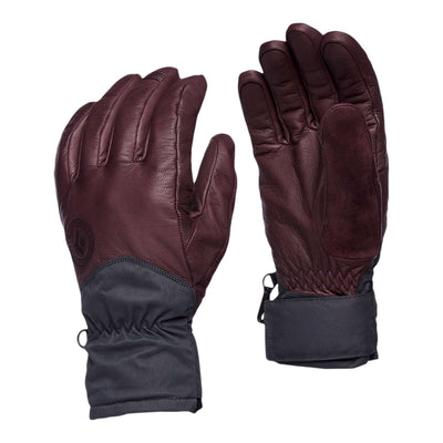 Black Diamond Tour Gloves | Backcountry Leather Gloves NZ | Black COuntry NZ | Further Faster Christchurch NZ #bordeaux