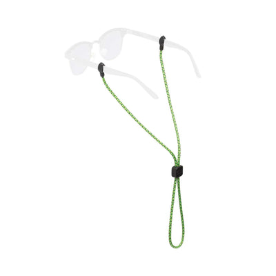 Chums Slip Fit Retainer - 3mm | Eyewear Cord | Further Faster Christchurch NZ | #green-dark-green-yellow