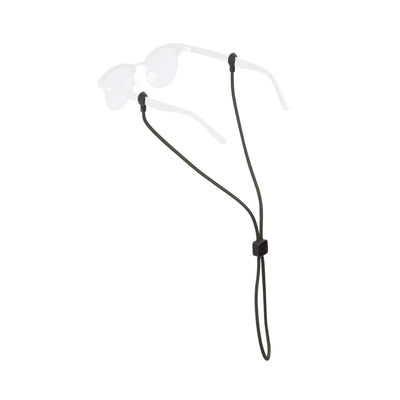 Chums Slip Fit Retainer - 3mm | Eyewear Cord | Further Faster Christchurch NZ | #olive