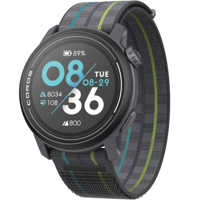 Coros Pace 3 GPS Sport Watch - Nylon | Sport GPS Watch | Further Faster Christchurch NZ | #black