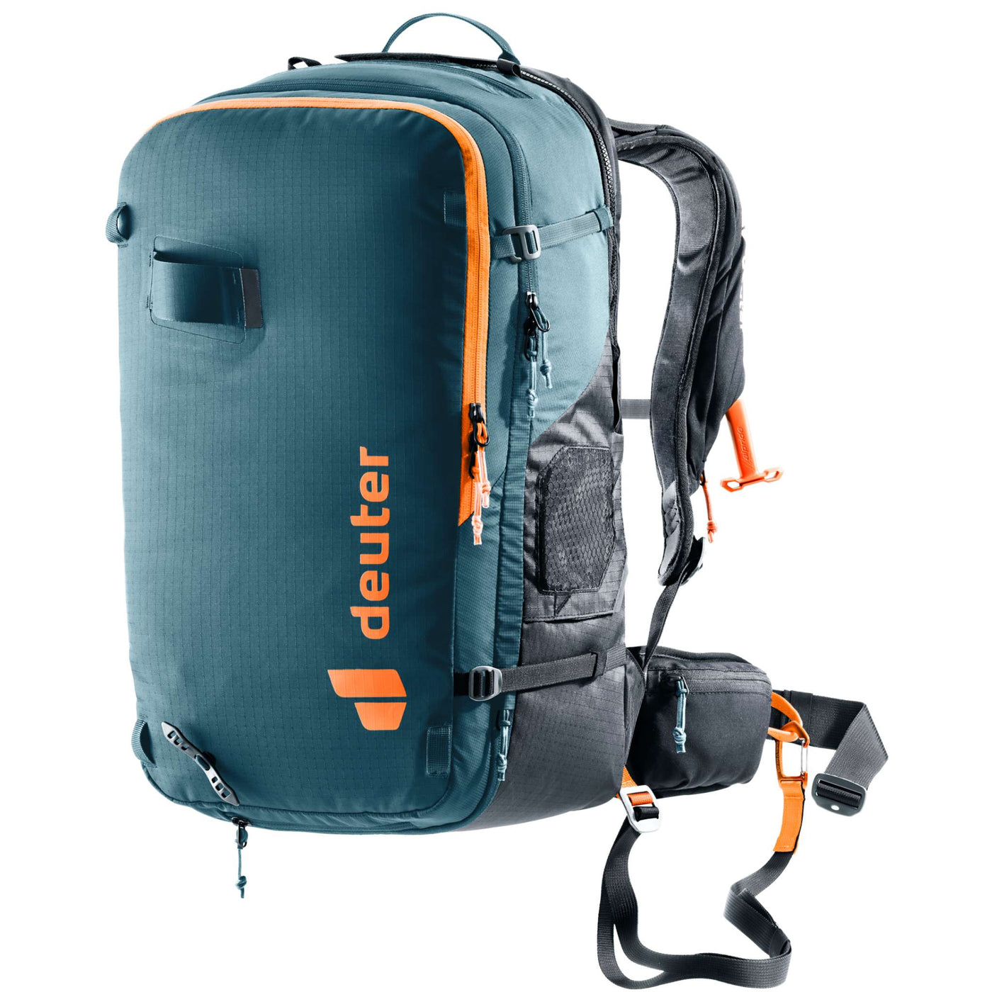 Deuter Alproof 32 with E2 | Avalanche Backpack NZ | Further Faster Christchurch NZ #arctic-black