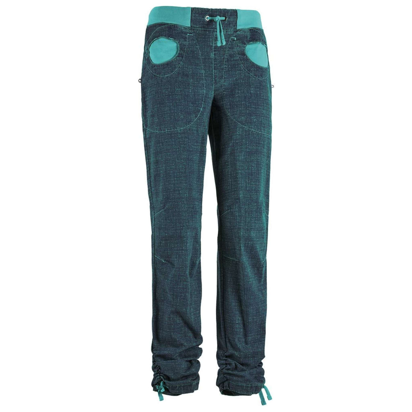 E9 N Mix 2.2 Pant - Womens | E9 NZ | Womens Climbing Pants | Further Faster Christchurch NZ #tuquoise