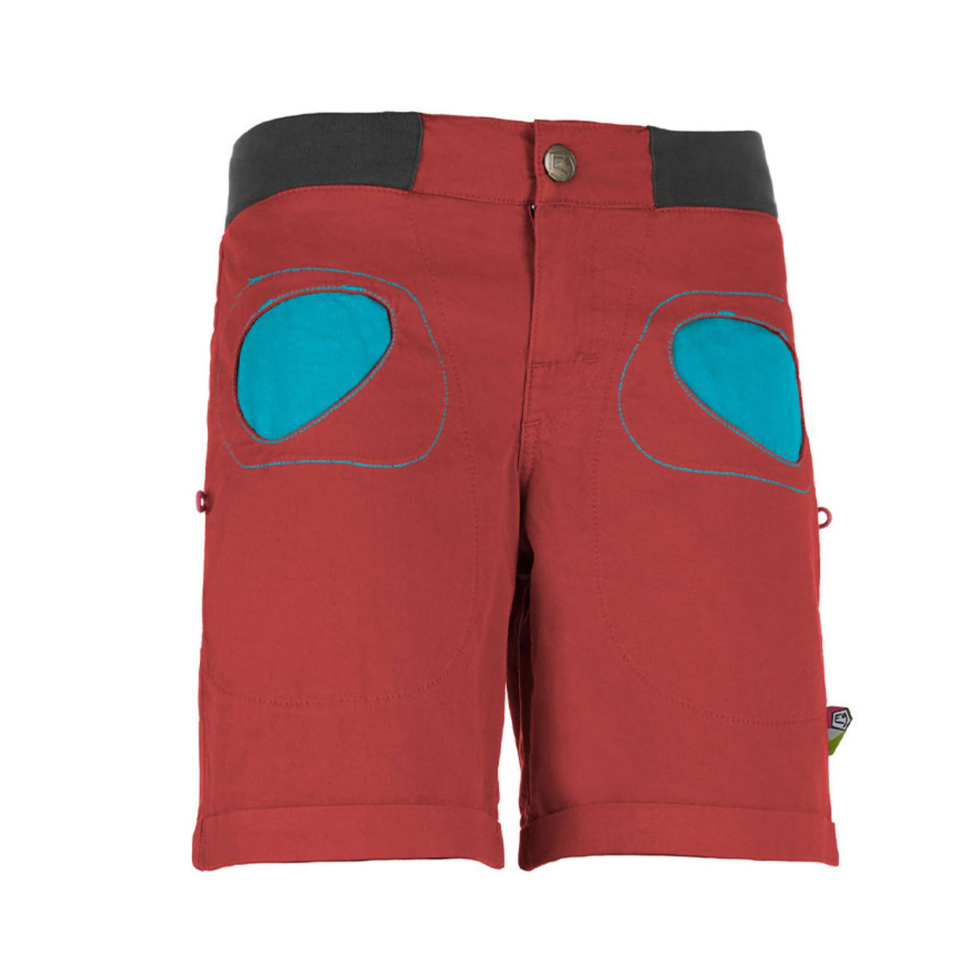 E9 Onda Short - Womens | E9 NZ | Climbing Shorts for Women | Further Faster Christchurch NZ | #paprika