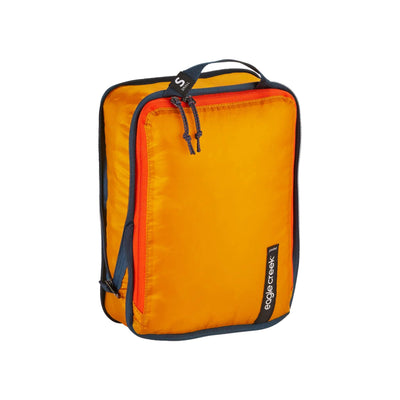 Eagle Creek Pack-It Isolate Compression Cube - S | Travel Organizer Pack | Further Faster Christchurch NZ | #sahara-yellow